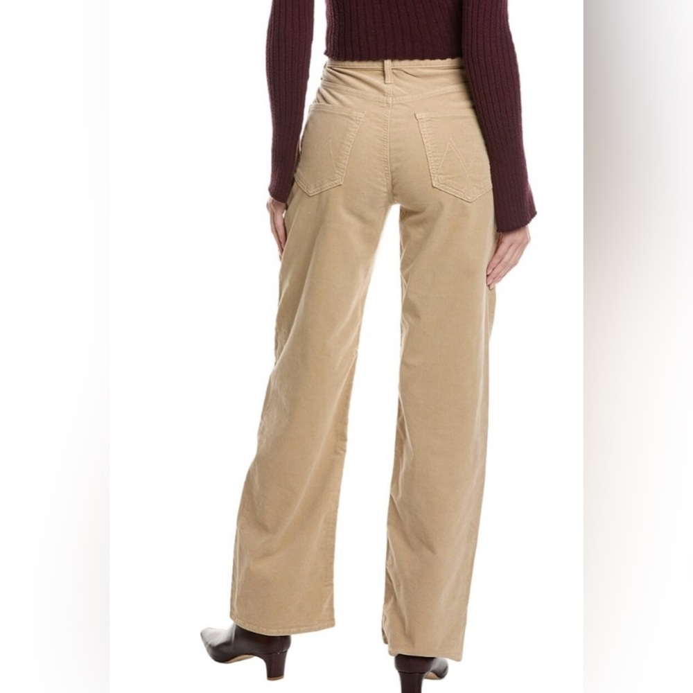 NWT Mother The Dodger Sneak Slouchy Straight Leg Pants in Taos Taupe 30 - Picture 2 of 12